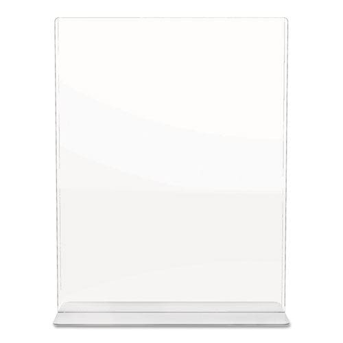 deflecto Superior Image Double Sided Sign Holder 8.5 X 11 Insert Clear - Office - deflecto®