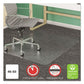 deflecto Supermat Frequent Use Chair Mat For Medium Pile Carpet 36 X 48 Rectangular Clear - Furniture - deflecto®