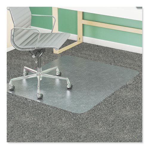 deflecto Supermat Frequent Use Chair Mat For Medium Pile Carpet 36 X 48 Rectangular Clear - Furniture - deflecto®