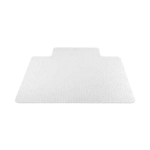 deflecto Supermat Frequent Use Chair Mat For Medium Pile Carpet 46 X 60 Wide Lipped Clear - Furniture - deflecto®