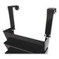 deflecto Two Break-resistant Plastic Partition Brackets For 2.63 To 4.13 Wide Partition Walls Black 2/pack - Furniture - deflecto®