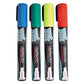 deflecto Wet Erase Markers Medium Chisel Tip Assorted Colors 4/pack - School Supplies - deflecto®