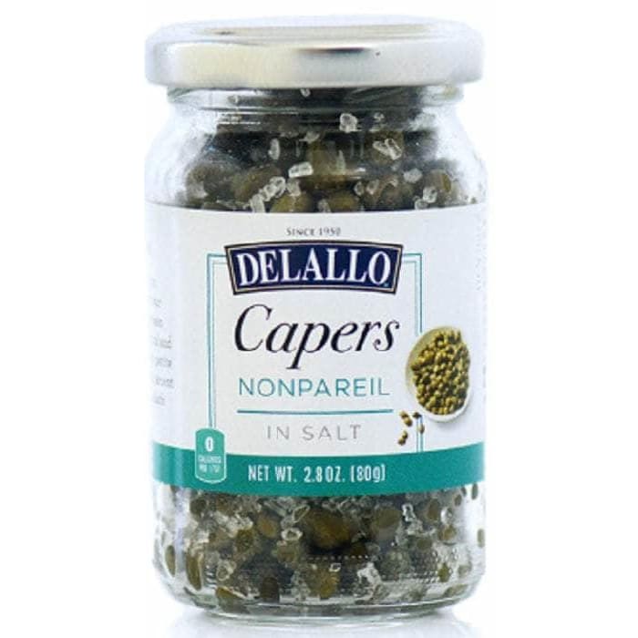 Delallo Delallo Capers Nonpareil in Salt, 2.8 oz