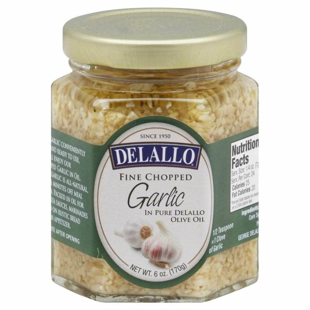 Delallo Delallo Fine Chopped Garlic in Olive Oil, 6 oz