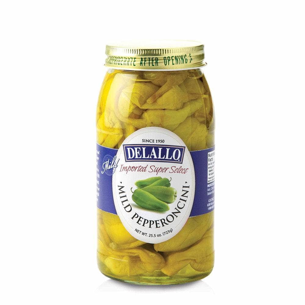 Delallo Delallo Mild Pepperoncini Super Select, 25.5 oz