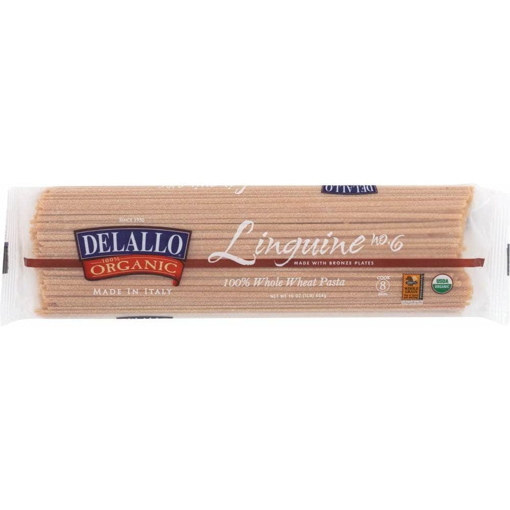 Delallo Delallo Pasta Whole Wheat Linguine, 16 oz