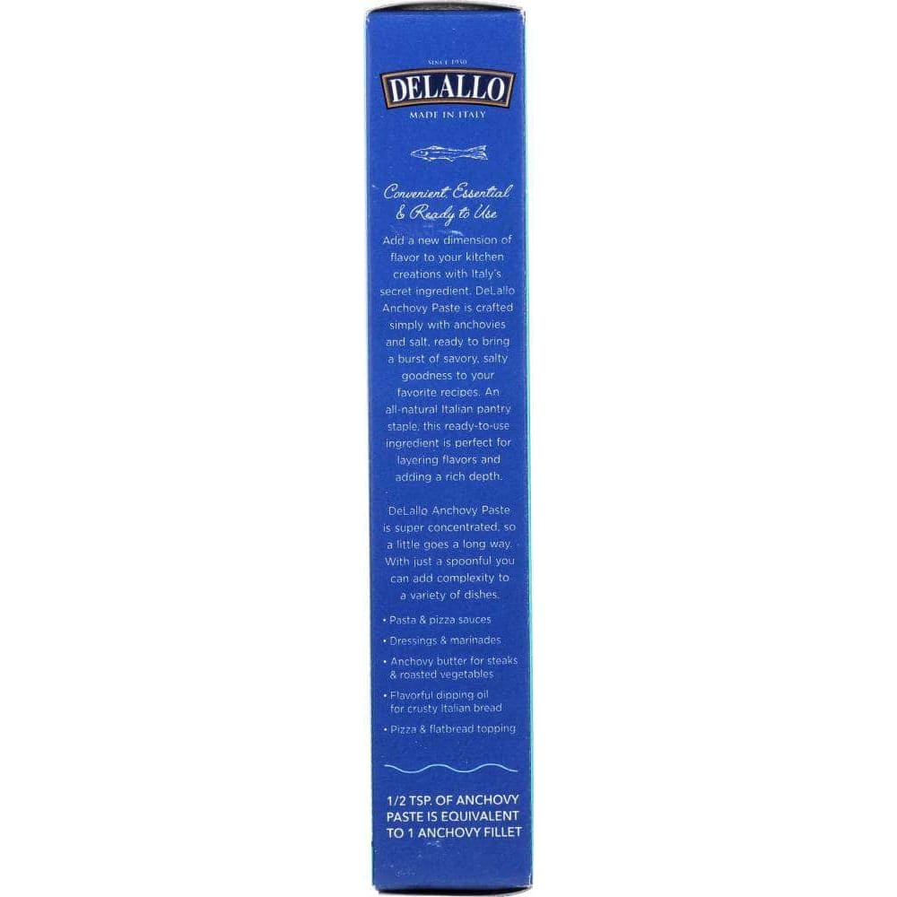 Delallo Delallo Paste Anchovy, 2.12 oz