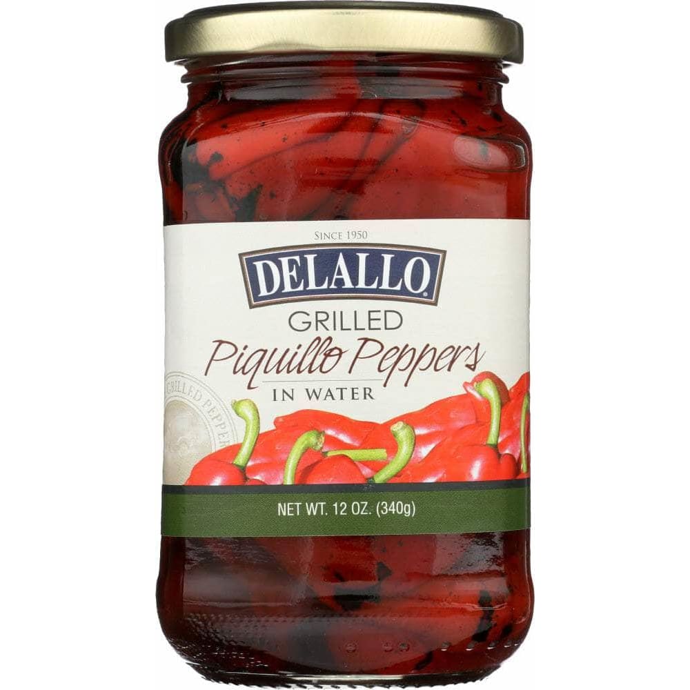 Delallo Delallo Pepper Piquillo Grilled, 12 oz