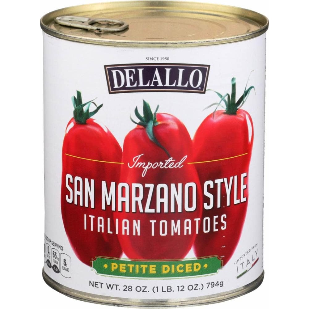 DELALLO DELALLO San Marzano Style Diced Tomatoes, 28 oz
