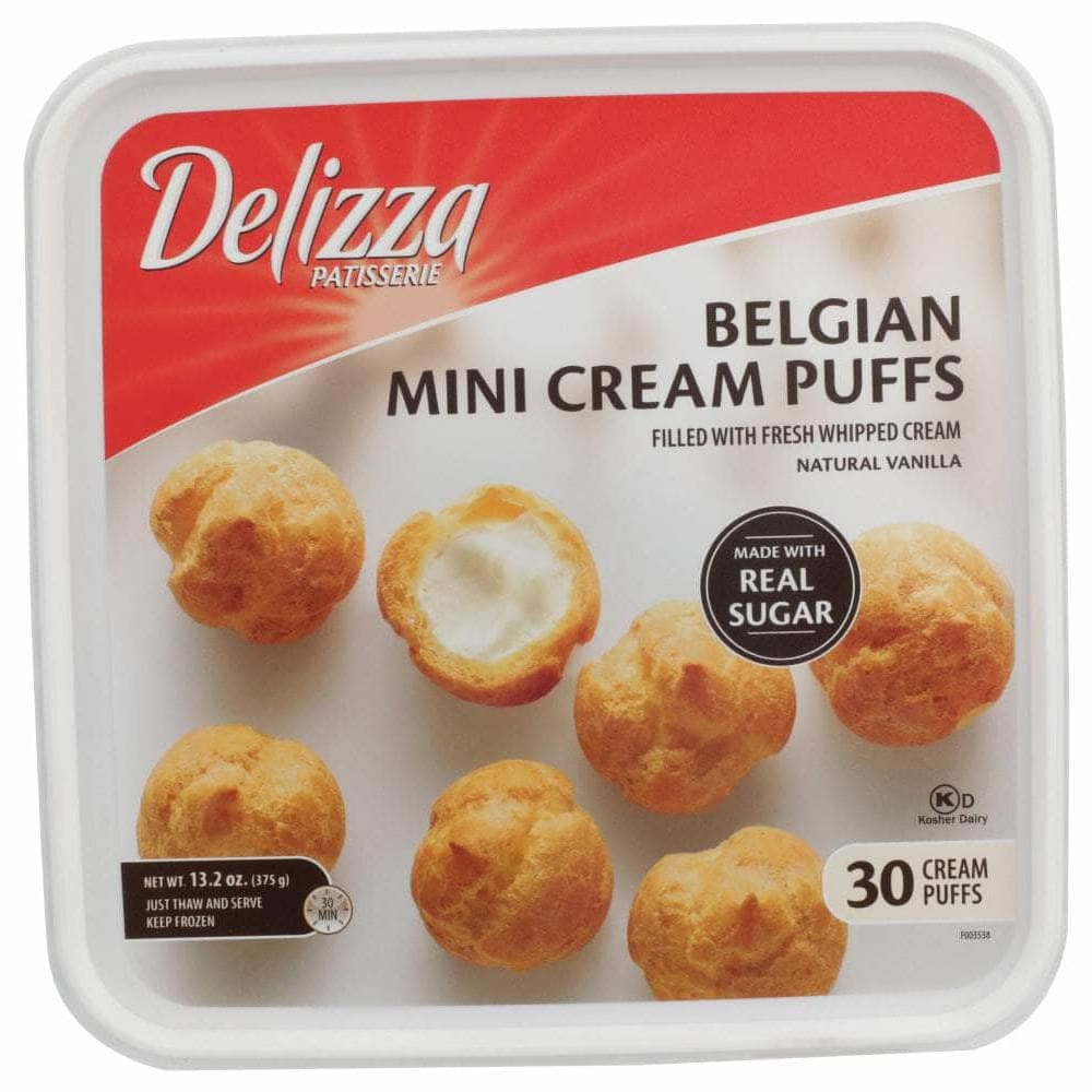 Delizza Delizza Belgian Mini Cream Puffs, 13.20 oz