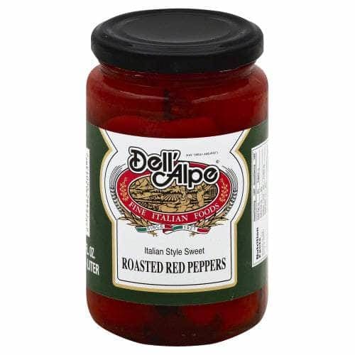 DELL ALPE Grocery > Pantry > Food DELL ALPE: Roasted Red Peppers, 12 oz