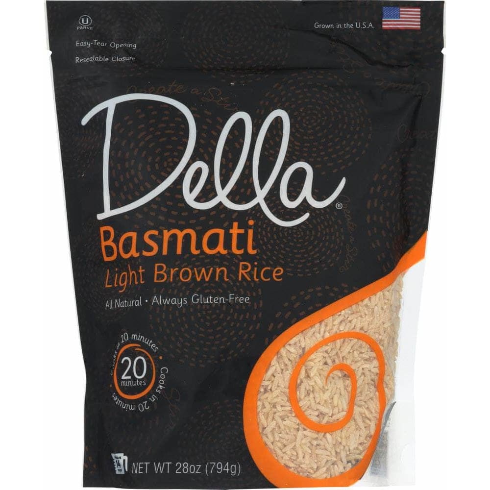 Della Della Gourmet Basmati Light Brown Rice, 28 oz