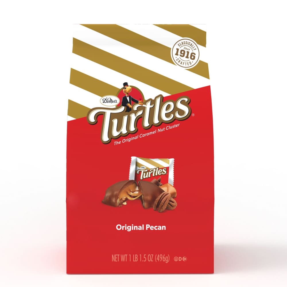 Demet’s Turtles Original Pecan 17.5oz Bag - DeMet’s