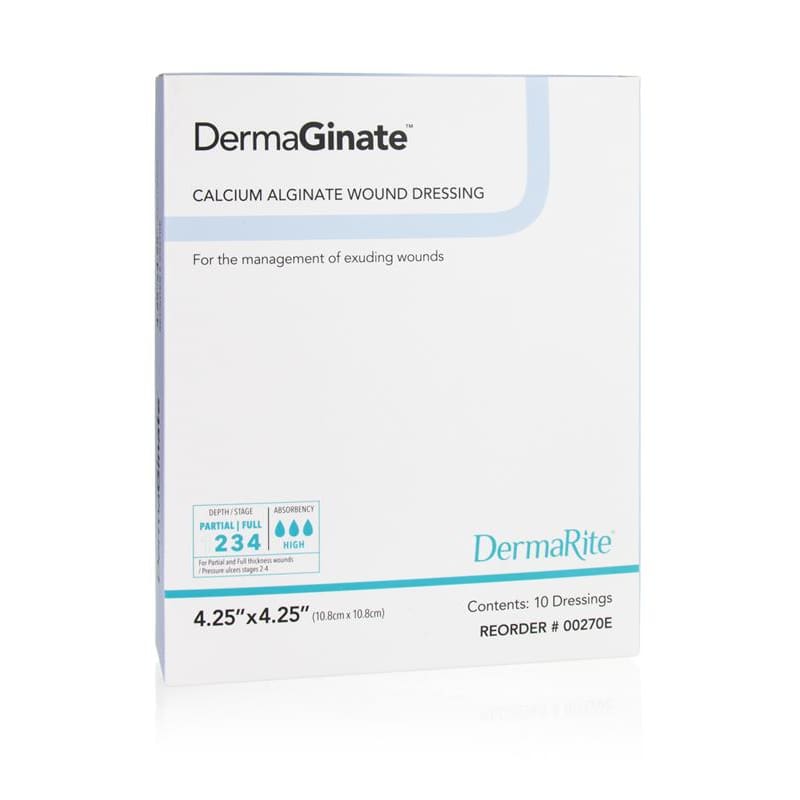 Dermarite Dermaginate Sterile Dressing 4.25 X 4.25 (Pack of 6) - Item Detail - Dermarite