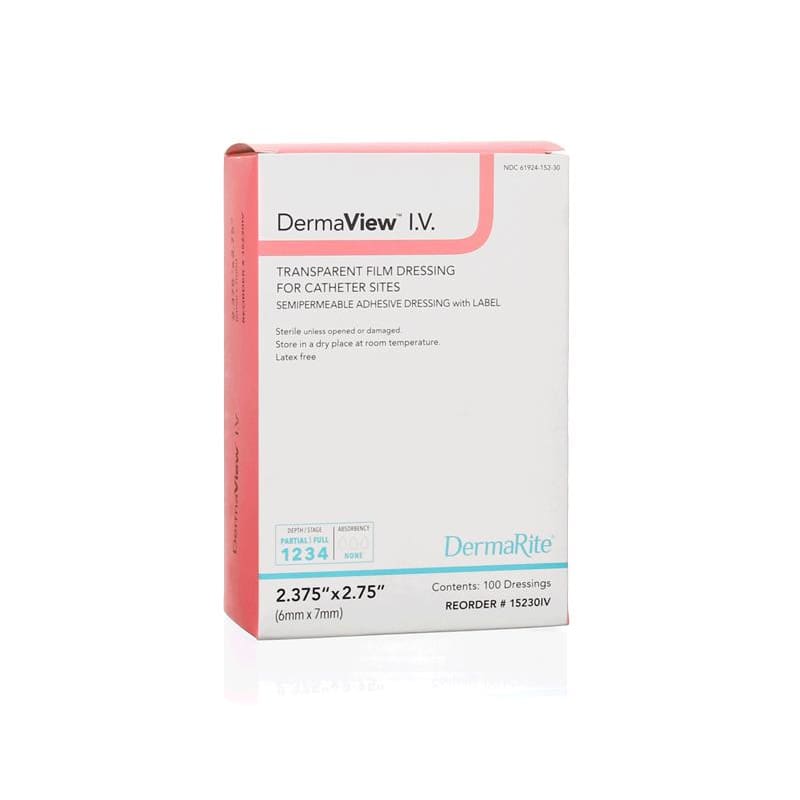 Dermarite Dermaview Film Iv Dressing 2.37 X 2.75 Box of 100 - Item Detail - Dermarite