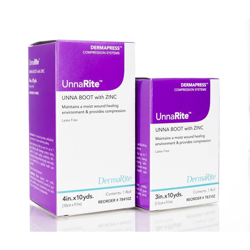 Dermarite Unnarite Unna Boot 3 X 10 With Zinc - Wound Care >> Basic Wound Care >> Unna Boots - Dermarite