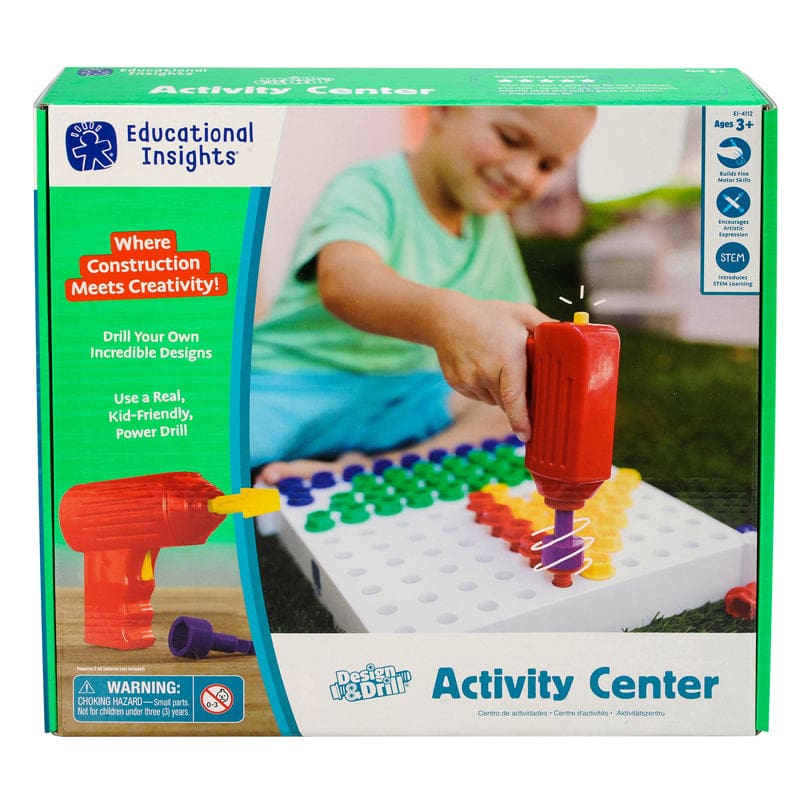 Design & Drill Activity Center - Pretend & Play - Learning Resources