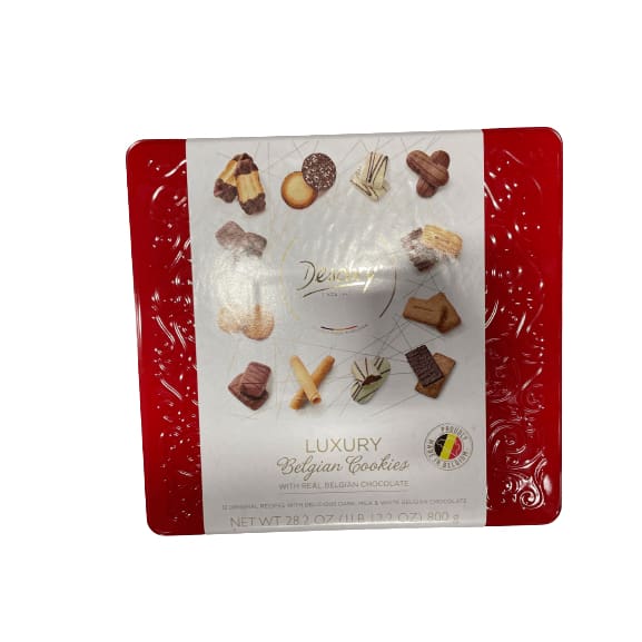 Desobry Desobry Belgian Chocolate Cookie Assortment, 28.2 oz.