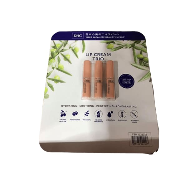 DHC Lip Cream, Pack of 3 - ShelHealth.Com