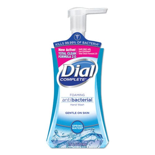 Dial Antibacterial Foaming Hand Wash Coconut Waters 7.5 Oz Pump Bottle 8/carton - Janitorial & Sanitation - Dial®