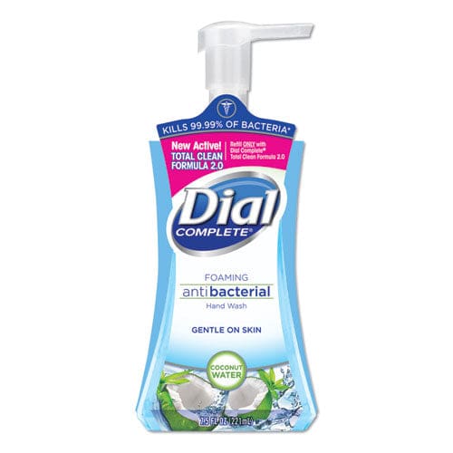 Dial Antibacterial Foaming Hand Wash Fresh Pear 7.5 Oz Pump Bottle 8/carton - Janitorial & Sanitation - Dial®