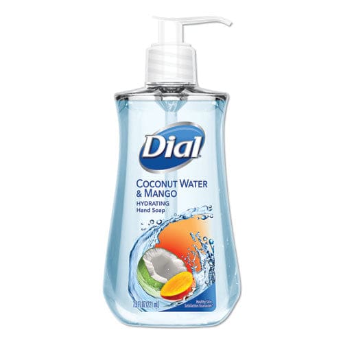 Dial Liquid Hand Soap Coconut Water And Mango 7.5 Oz Pump Bottle 12/carton - Janitorial & Sanitation - Dial®