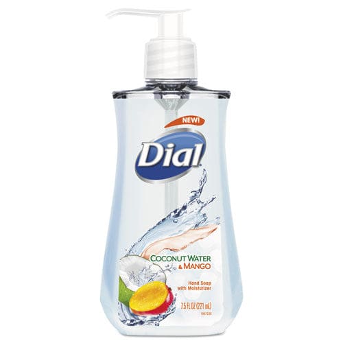 Dial Liquid Hand Soap Coconut Water And Mango 7.5 Oz Pump Bottle 12/carton - Janitorial & Sanitation - Dial®