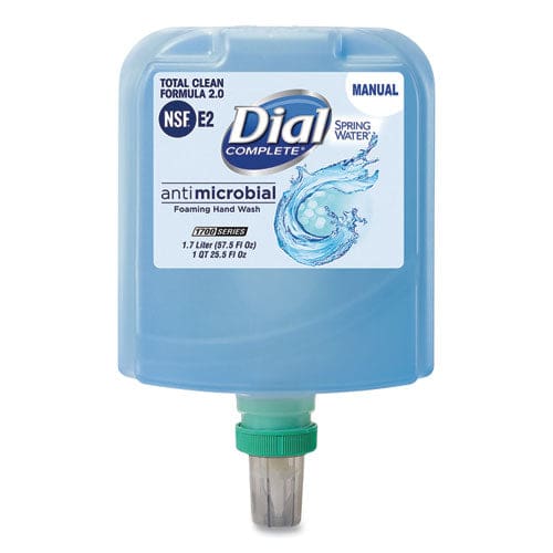 Dial Professional Antibacterial Foaming Hand Wash Refill For Dial 1700 Dispenser Original 1.7 L 3/carton - Janitorial & Sanitation - Dial®