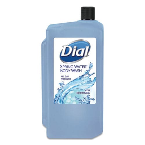 Dial Professional Body Wash Refill For 1 L Liquid Dispenser Spring Water 1 L 8/carton - Janitorial & Sanitation - Dial® Professional