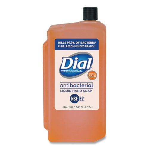 Dial Professional Gold Antibacterial Liquid Hand Soap Floral 1 L 8/carton - Janitorial & Sanitation - Dial® Professional
