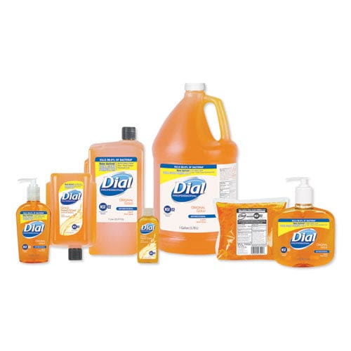 Dial Professional Gold Antibacterial Liquid Hand Soap Floral 2 Oz 144/carton - Janitorial & Sanitation - Dial® Professional