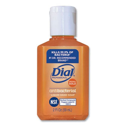 Dial Professional Gold Antibacterial Liquid Hand Soap Floral 2 Oz 144/carton - Janitorial & Sanitation - Dial® Professional