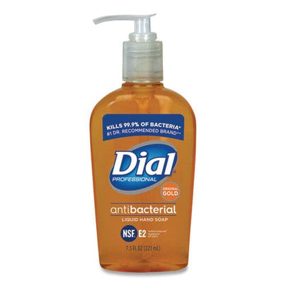 Dial Professional Gold Antibacterial Liquid Hand Soap Floral 7.5 Oz Pump - Janitorial & Sanitation - Dial® Professional