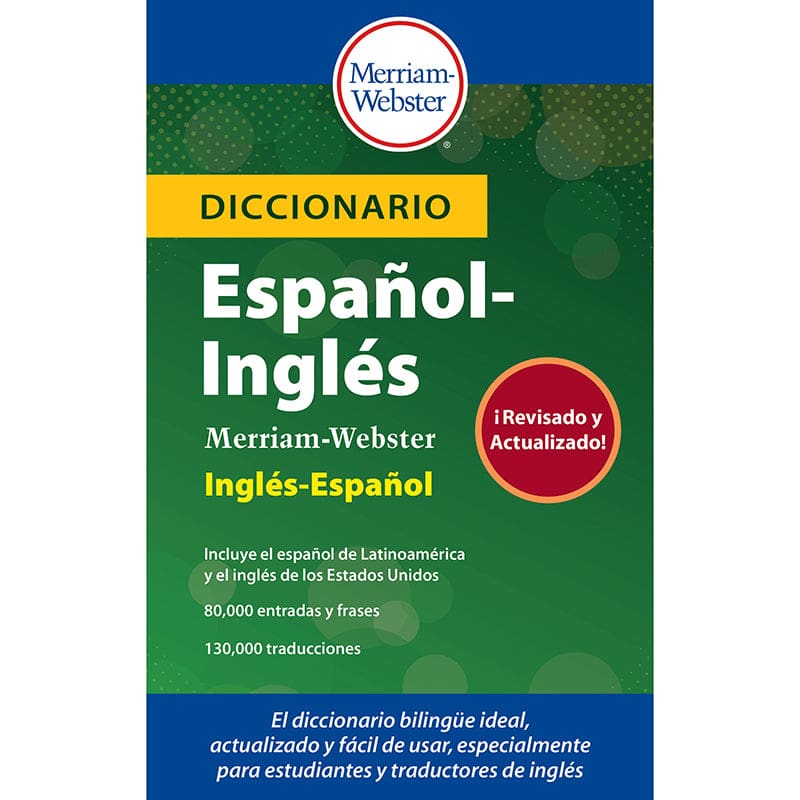 Diccionario Espanol-Ingles Mw (Pack of 6) - Spanish Dictionary - Merriam - Webster Inc.