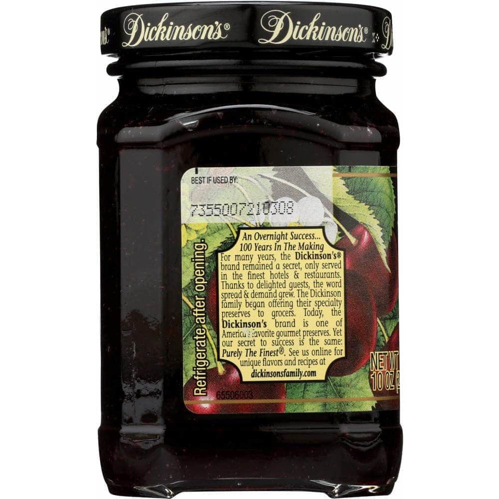 Dickinsons Dickinson Black Sweet Cherry Preserves, 10 oz