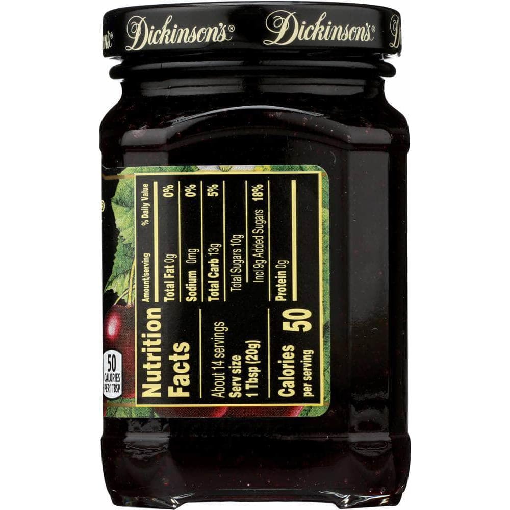 Dickinsons Dickinson Black Sweet Cherry Preserves, 10 oz