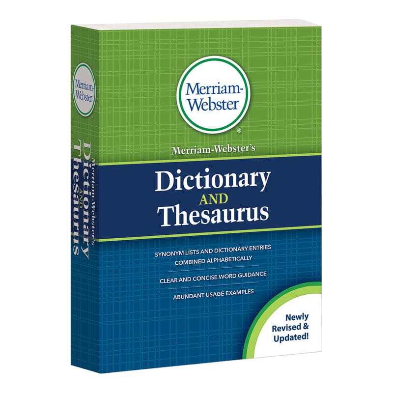 Dictionary & Thesaurus Paperback Trade 2020 Copyright (Pack of 2) - Reference Books - Merriam - Webster Inc.