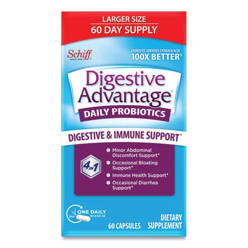 Digestive Advantage Daily Probiotic Capsule 60 Count - Janitorial & Sanitation - Digestive Advantage®