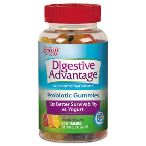 Digestive Advantage Probiotic Gummies Natural Fruit Flavors 80 Count - Janitorial & Sanitation - Digestive Advantage®