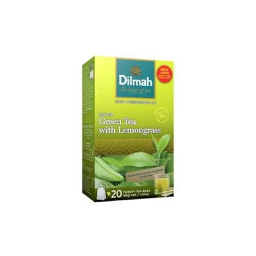 Dilmah Green Tea with Lemongrass Tea Bags 20 pcs. - Dilmah