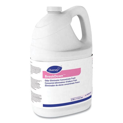 Diversey Breakdown Odor Eliminator Fresh Scent Liquid 1 Gal Bottle - Janitorial & Sanitation - Diversey™