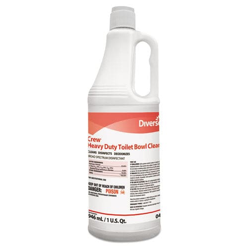 Diversey Crew Heavy Duty Toilet Bowl Cleaner Minty 32 Oz Squeeze Bottle 12/carton - Janitorial & Sanitation - Diversey™