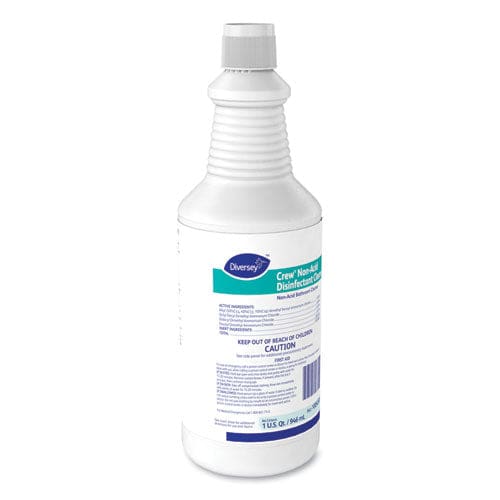 Diversey Crew Neutral Non-acid Bowl And Bathroom Disinfectant 32 Oz Squeeze Bottle 12/carton - Janitorial & Sanitation - Diversey™