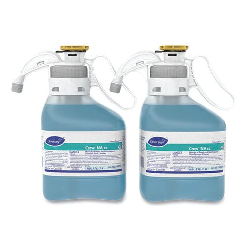 Diversey Crew Non-acid Bowl And Bathroom Disinfectant Cleaner Floral 47.3 Oz 2/carton - Janitorial & Sanitation - Diversey™