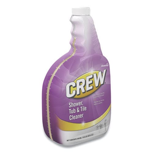 Diversey Crew Shower Tub And Tile Cleaner Liquid 32 Oz 4/carton - Janitorial & Sanitation - Diversey™