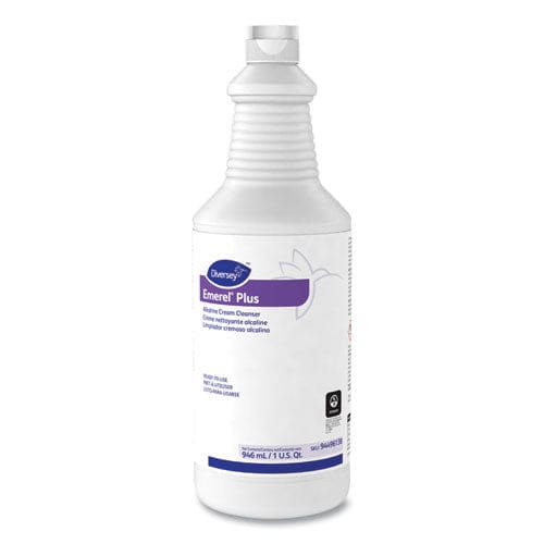 Diversey Emerel Plus Cream Cleanser Odorless 32 Oz Squeeze Bottle 12/carton - Janitorial & Sanitation - Diversey™