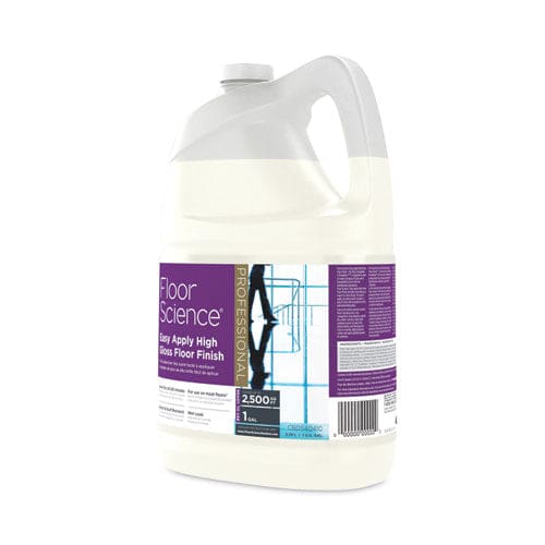 Diversey Floor Science Premium High Gloss Floor Finish Clear Scent 1 Gal Container,4/ct - Janitorial & Sanitation - Diversey™