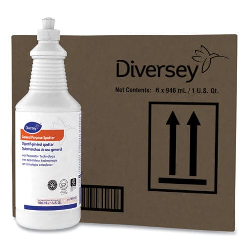 Diversey General Purpose Spotter Floral Scent Liquid 1 Qt Squeeze Bottle 6/carton - Janitorial & Sanitation - Diversey™