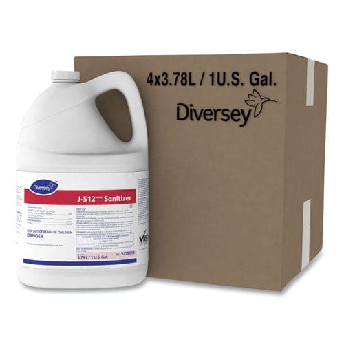 Diversey J-512tm/mc Sanitizer 1 Gal Bottle 4/carton - School Supplies - Diversey™