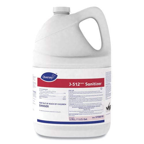 Diversey J-512tm/mc Sanitizer 1 Gal Bottle 4/carton - School Supplies - Diversey™